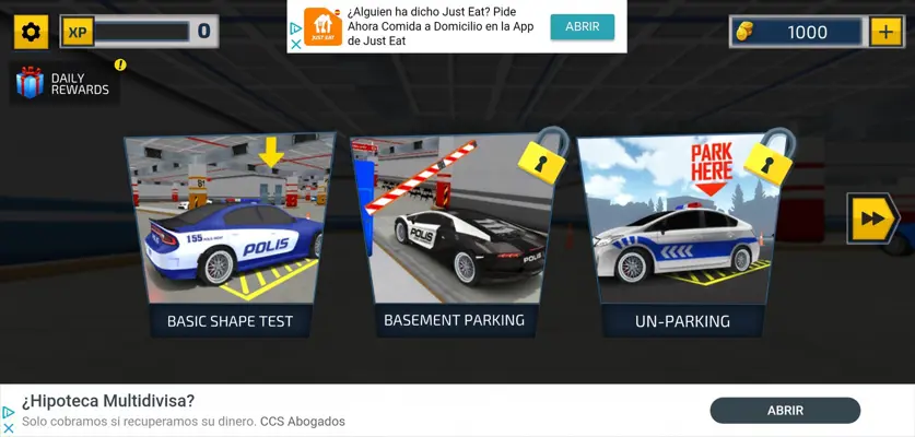 Police Parking Adventure android App screenshot 3